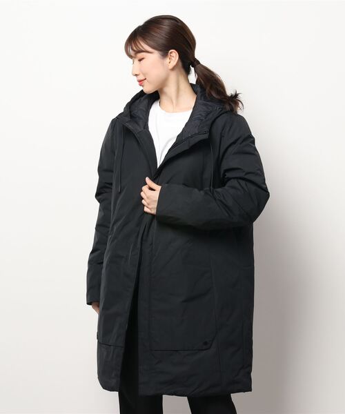 「GIORDANO」 ダウンコート MEDIUM ブルー レディース_画像2