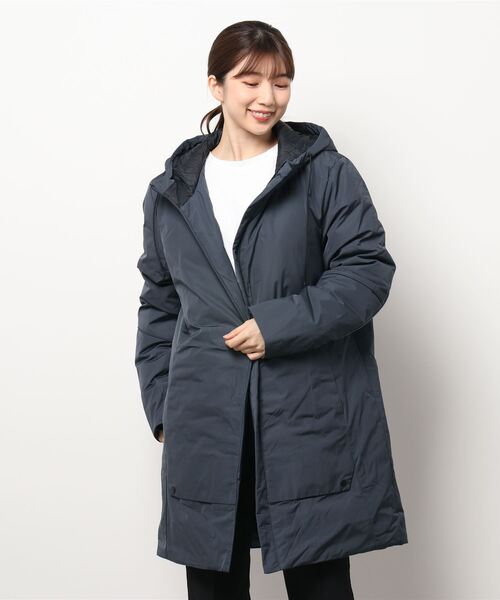 「GIORDANO」 ダウンコート MEDIUM ブルー レディース_画像3