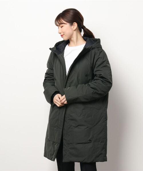 「GIORDANO」 ダウンコート MEDIUM ブルー レディース_画像6
