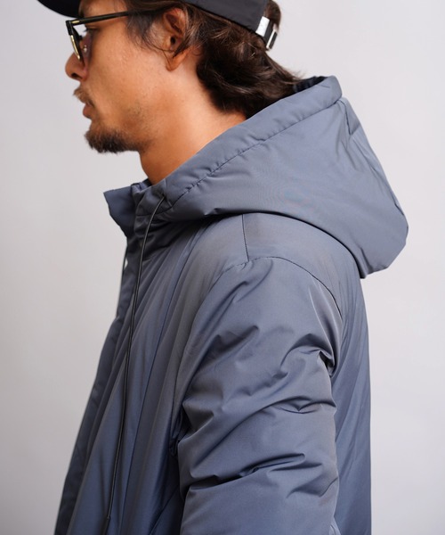 「GIORDANO」 ダウンコート MEDIUM ブルー レディース_画像8