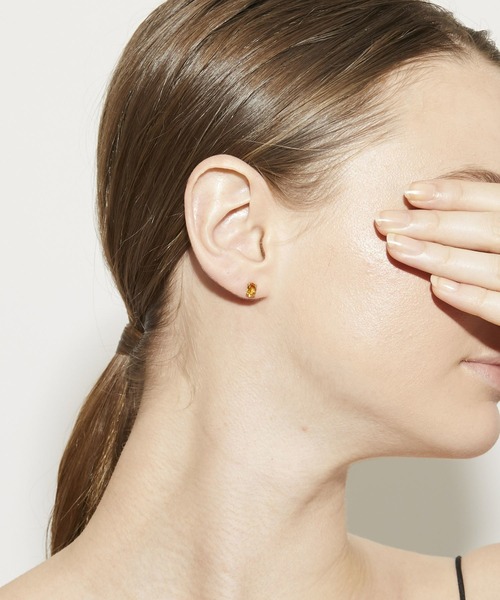 「ARTIDA OUD」 ピアス(片耳用) FREE イエロー レディース_画像4