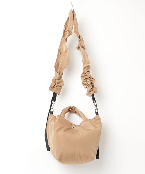「SPRUCE」 ワンポイント2WAYバッグ - ベージュ レディース_画像2
