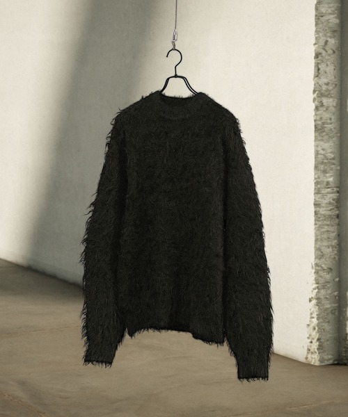 「EMMA CLOTHES」 長袖ニット L チャコール メンズ_画像2