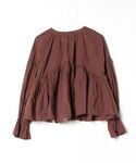 「titivate」 長袖ブラウス M ブラウ...の詳細画像1
