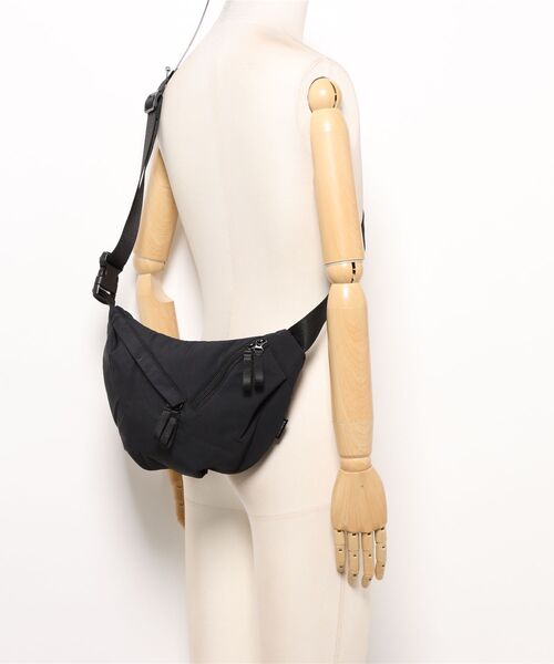 Sakka ウエストポーチ ウエストバッグ ダブルZIP ボディバッグ