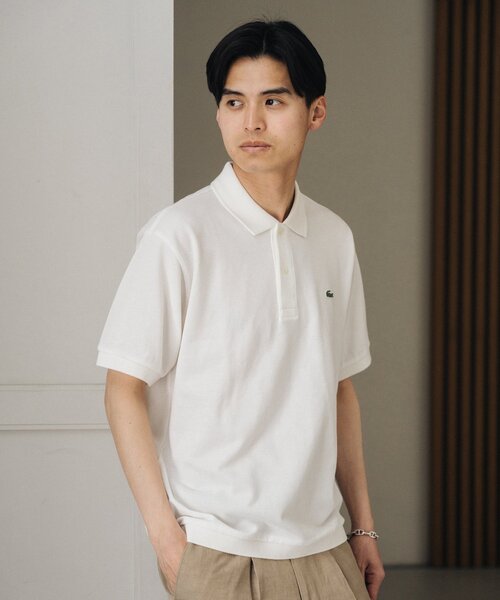 LACOSTE（ラコステ） 半袖ポロシャツ 3 ネイビー メンズ : ZOZOTOWN