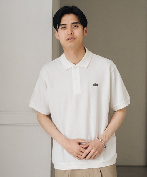 LACOSTE（ラコステ） 半袖ポロシャツ 3 ネイビー メンズ : ZOZOTOWN