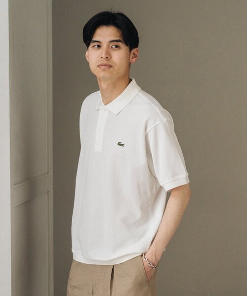LACOSTE（ラコステ） 半袖ポロシャツ 3 ネイビー メンズ : ZOZOTOWN