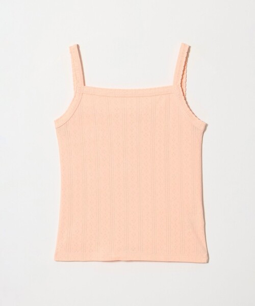 【BEAUTY&YOUTHUNITED ARROWS】コットンパターンメッシュ BEAUTY＆YOUTH UNITED ARROWS キャミソール コットン パターンメッシュ