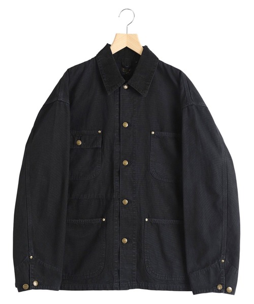 カバーオール 「orSlow」RELAX FIT OXFORD COVERALL メンズの画像