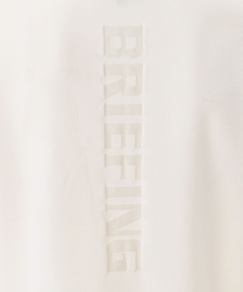 「BRIEFING」 長袖ニット L オリーブ メンズの画像