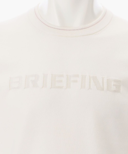 「BRIEFING」 長袖ニット L オリーブ メンズの画像