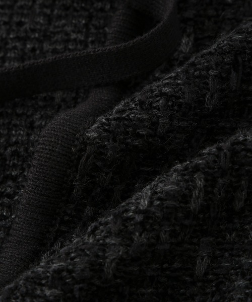 「ADAM ET ROPE'」 長袖ニット M ブラック メンズ_画像8