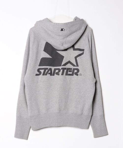 TMT プルオーバーパーカー「STARTER BLACK LABELコラボ」 LARGE グレー 