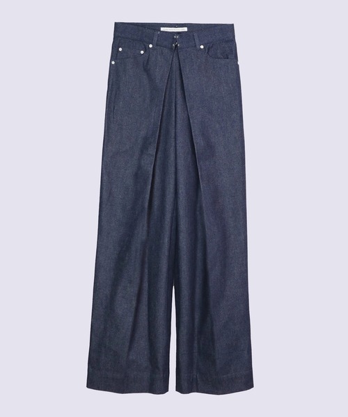 ジーンズ 「JOHN LAWRENCE SULLIVAN」RIGID DENIM WIDE PANTS メンズの画像