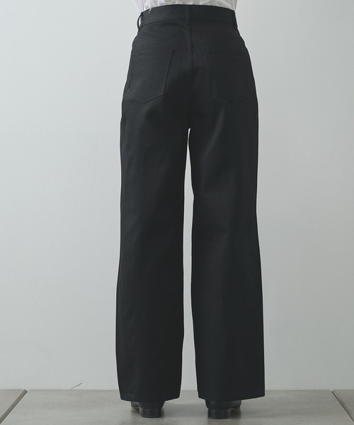 ジーンズ 「JOHN LAWRENCE SULLIVAN」RIGID DENIM WIDE PANTS メンズの画像