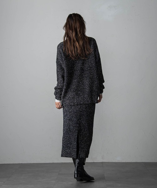 「MAYSON GREY」 長袖ニット M ブラック レディース_画像6