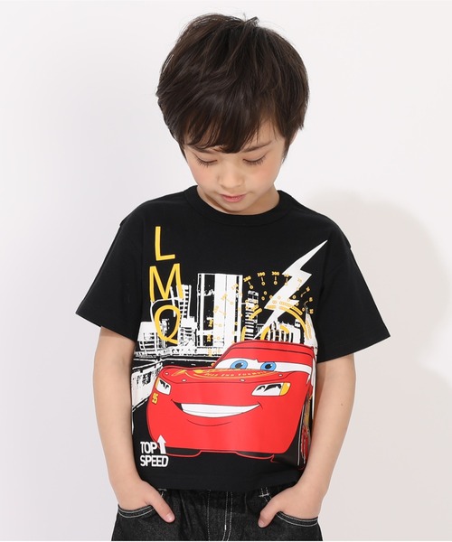Disney（ディズニー） tシャツ カーズ キャラクター蓄光Tシャツ 1466K