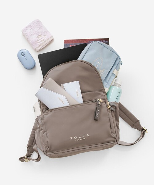 「TOCCA」 リュック F ブラック レディースの画像