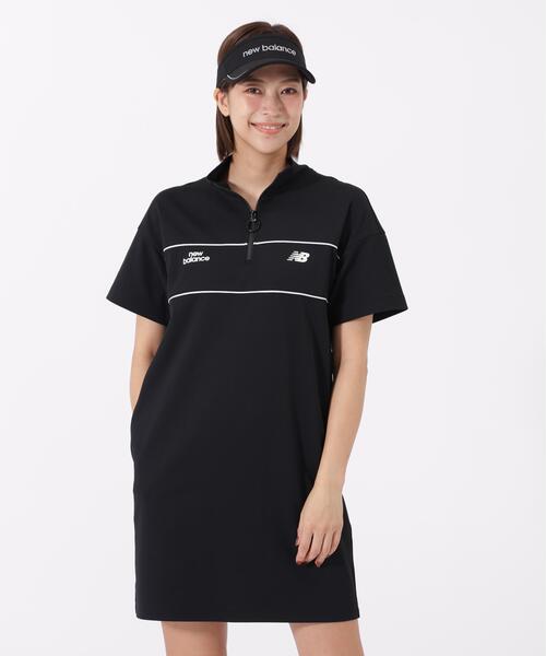 uvカット ワンピース 「new balance golf」スウェット ハーフジップ ワンピース (WOMENS)