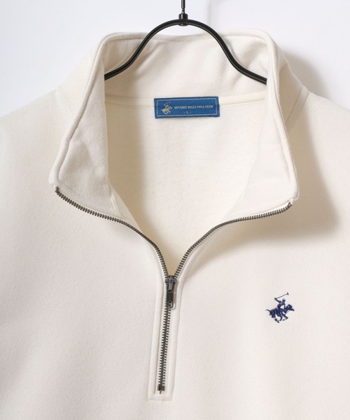 「BEVERLY HILLS POLO CLUB」 スウェットカットソー L アッシュグレー レディース_画像3