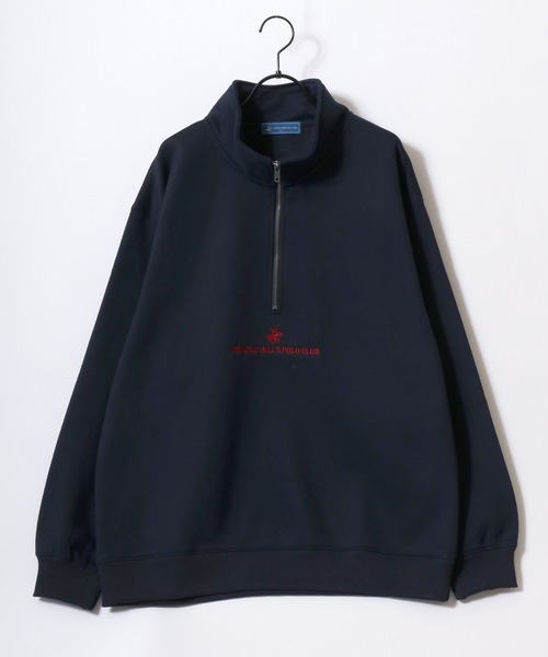 「BEVERLY HILLS POLO CLUB」 スウェットカットソー L アッシュグレー レディース_画像9