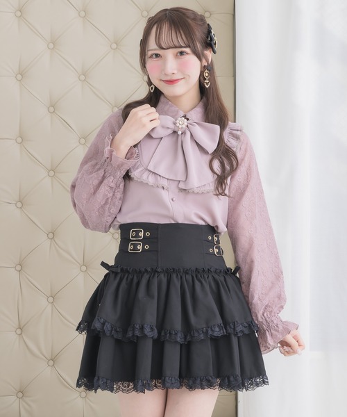 ROJITA（ロジータ） ブラウス シャツ ボウタイリボンブラウス
