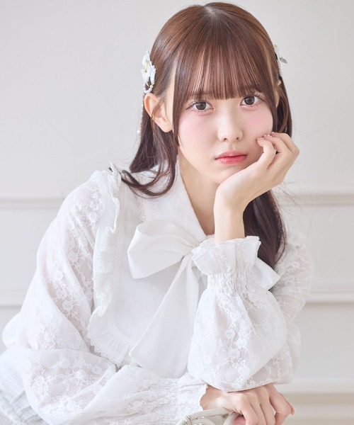ROJITA（ロジータ） ブラウス シャツ ボウタイリボンブラウス 