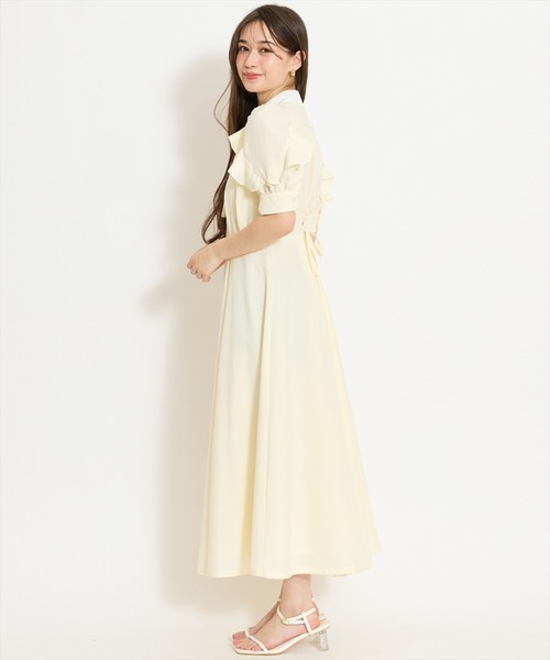 WILLSELECTION（ウィルセレクション） ワンピース 半袖 ラッフル