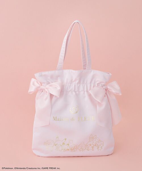 Maison de FLEUR（メゾンドフルール） トートバッグ ポケモン ダブル