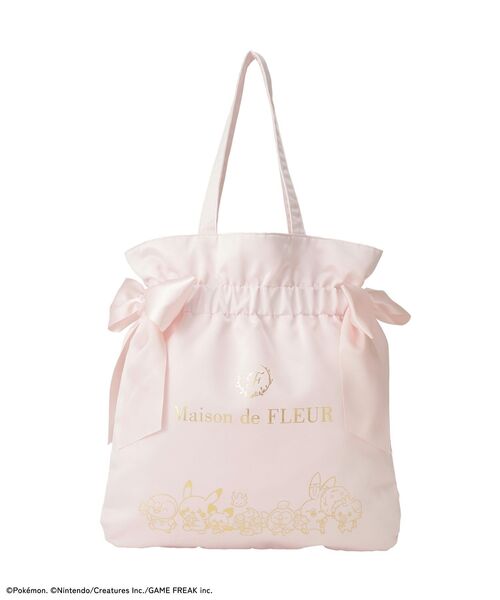 Maison de FLEUR（メゾンドフルール） トートバッグ ポケモン ダブル