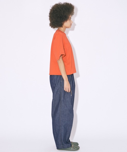 「beautiful people」 半袖Tシャツ 38 チャコールグレー レディース_画像3