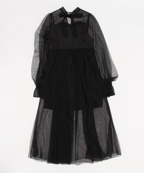 「EATME」 長袖ワンピース MEDIUM グレー レディース_画像2