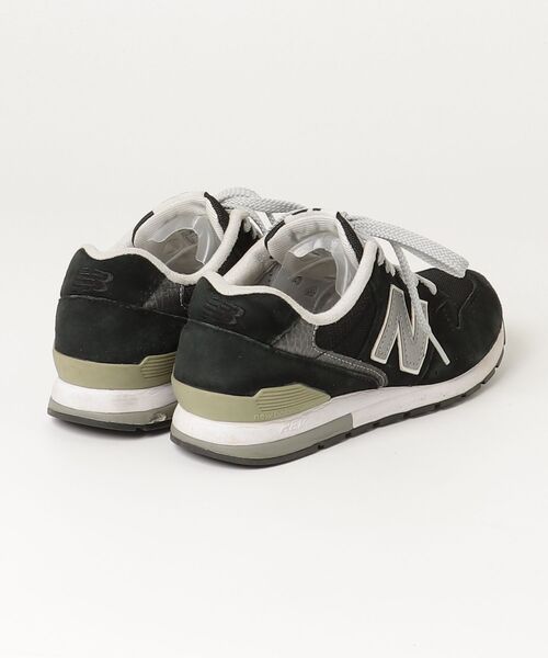 「New Balance」 ローカットスニーカー 22cm ブラック レディース_画像2