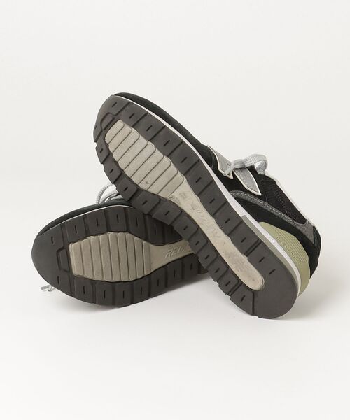 「New Balance」 ローカットスニーカー 22cm ブラック レディース_画像3