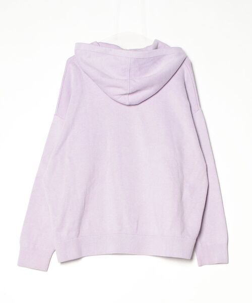 BANANA REPUBLIC」 プルオーバーパーカー X-LARGE パープル レディース 