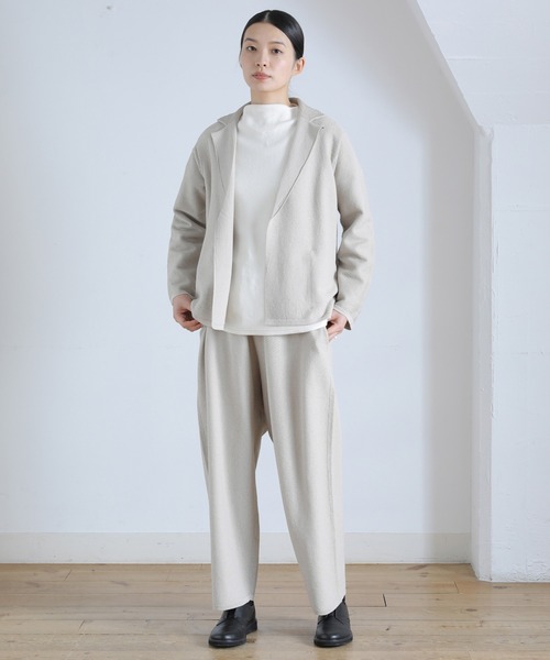 「Plantation」 ジャケット M size ダークグレー レディース_4