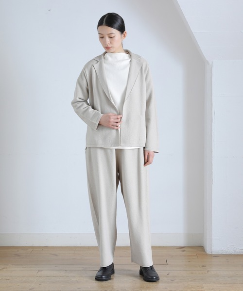 「Plantation」 ジャケット M size ダークグレー レディース_5