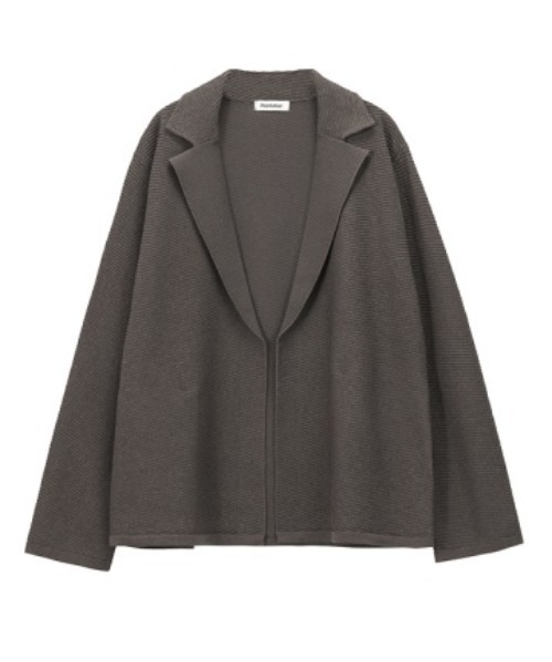「Plantation」 ジャケット M size ダークグレー レディース_7