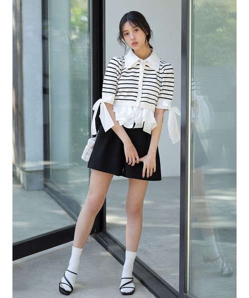 snidelモヘアループショートニット SNIDEL - snidelモヘアループショートニットの通販 by My shop