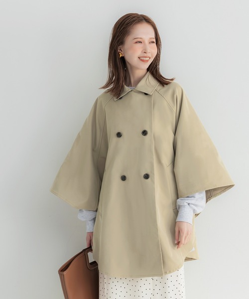 「coca(coca)」 トレンチコート M ベージュ レディース_画像7