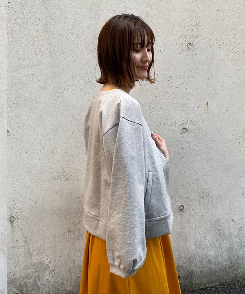 「AIMER」 カーディガン MEDIUM ネイビー レディース_画像3