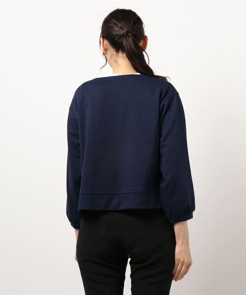「AIMER」 カーディガン MEDIUM ネイビー レディース_画像9