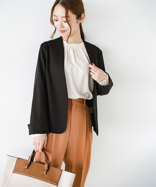「haco!」 セットアップ X-LARGE ブラック レディース_画像8