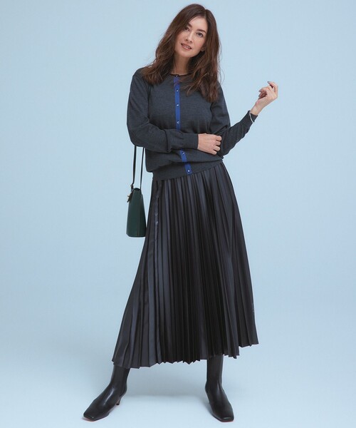23区 L」 プリーツスカート 44 ブラック レディース : ZOZOTOWN Yahoo