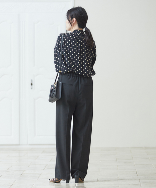 「journal standard L'essage」 長袖ブラウス FREE グリーン レディース_画像8