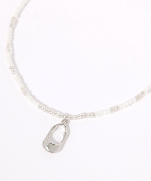 ネックレス メタルモチーフビーズネックレス / 1009930 レディース | LAKOLE | 02