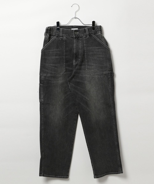 「BAYFLOW」 デニムパンツ LARGE ダークブルー メンズ_画像2