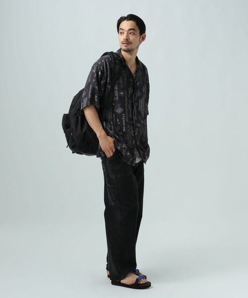 「BAYFLOW」 デニムパンツ LARGE ダークブルー メンズ_画像3