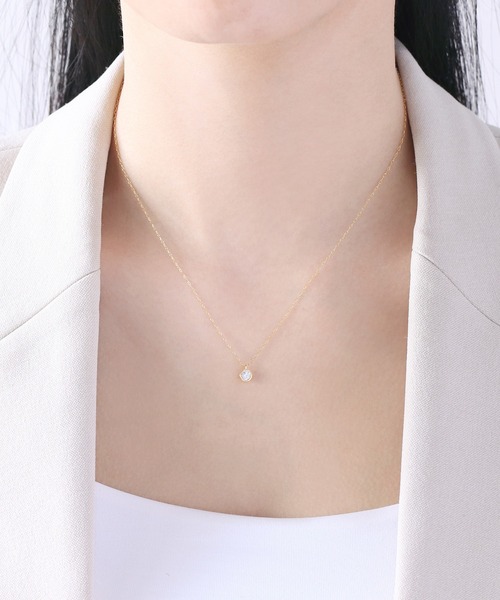 ESTELLE ネックレス ESTELLE（エステール） ネックレス K18 イエローゴールド ダイヤモンド
